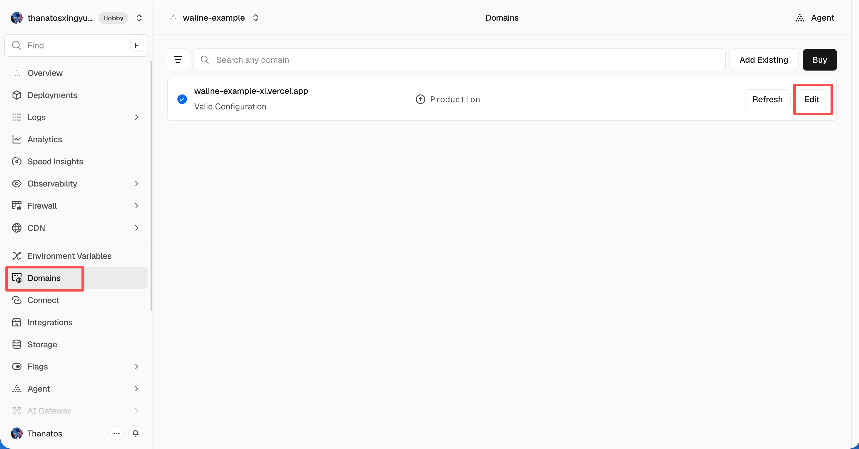 Domains