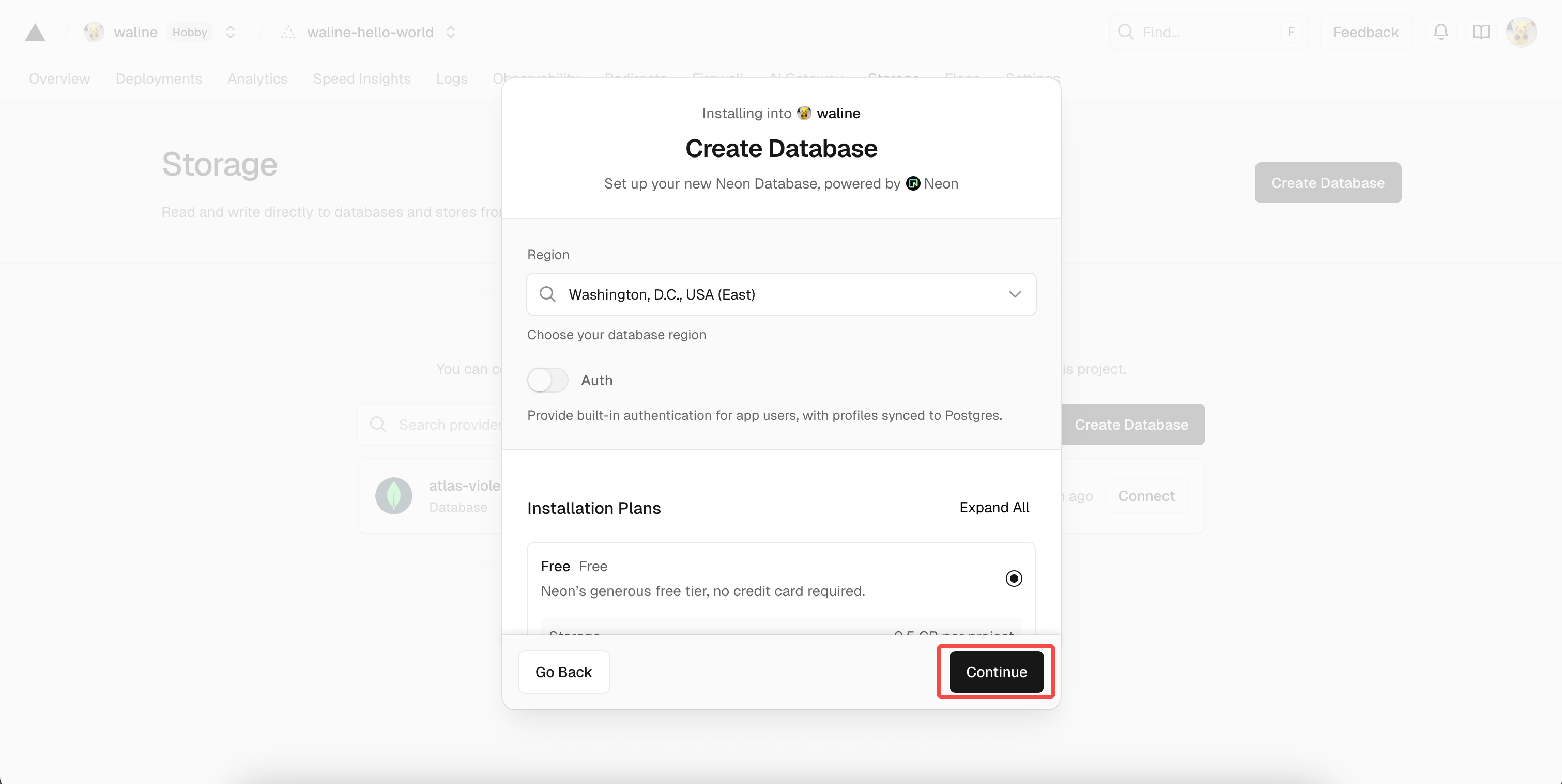 set environment variables